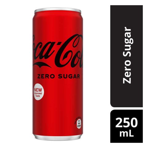 Coca Cola Zero Calories Can (Local) 250ml