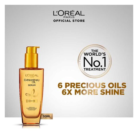 L'Oreal Paris Elvive Extraordinary Oils Hair Serum, All Hair Types, 30ml