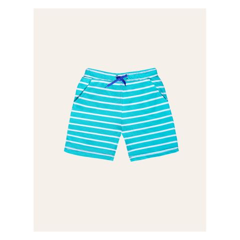 IXAMPLE Boys Striped Short, Green, IXSBSH 77017