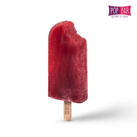 Wholesome Foods Pop Bar Pomegranate Ice Cream, 80g
