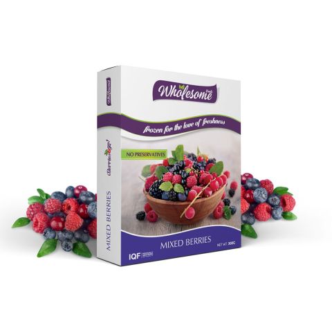 Wholesome Foods Mixed Berries, 300g