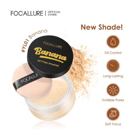 Focallure Banana Setting Powder, 09, FA-15, #EN-FA-15-YL01-1