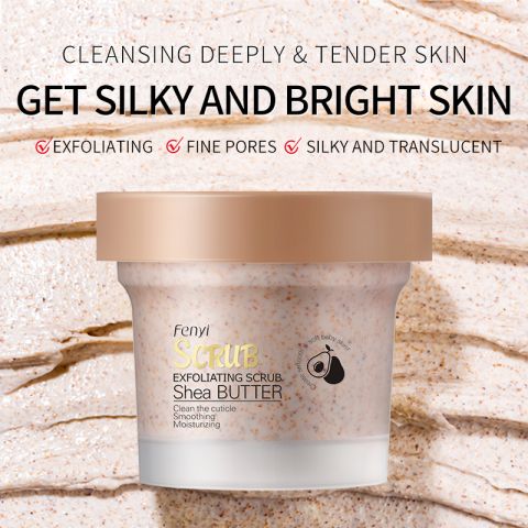 Fenyi Shea Butter Exfoliating Scrub, 100g