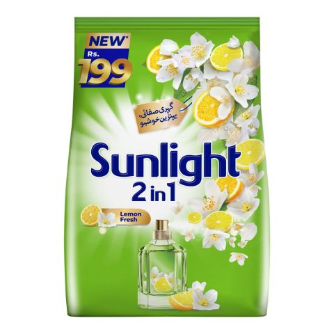 Sunlight 2in1 Clean & Fresh Detergent Washing Powder, 760g