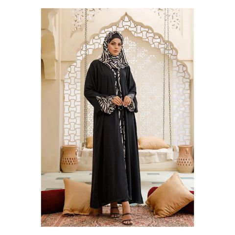 Affinity Midnight Black Abaya