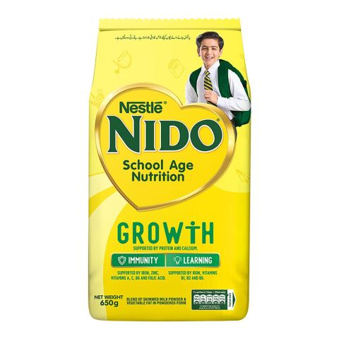 Nestle Nido Fortigrow, 650g, Pouch