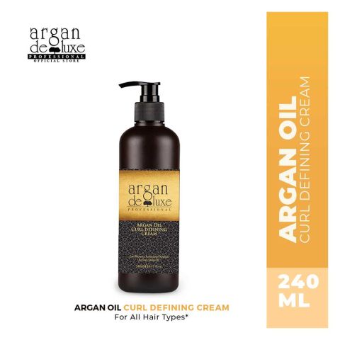 Argan De Luxe Argan Oil Curl Defining Cream, 240ml