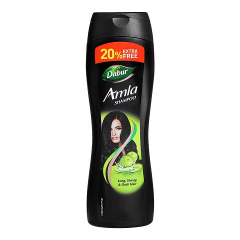 Dabur Amla Long, Strong & Dark Hair Shampoo 180ml