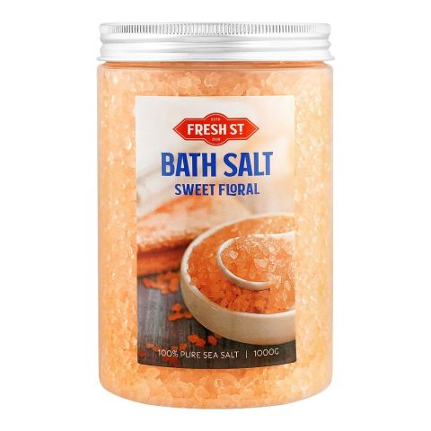 Fresh Street Sweet Floral Bath Salt, 1000g