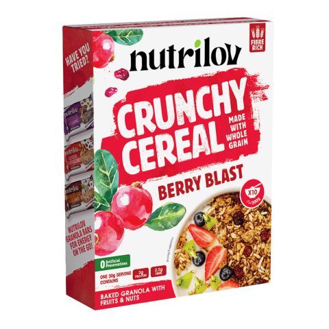 Nutri Lov Berry Blast Crunchy Cereal, 300g