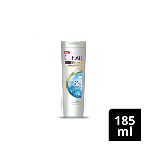 Clear Anti-Dandruff Complete Clean Shampoo, 185ml