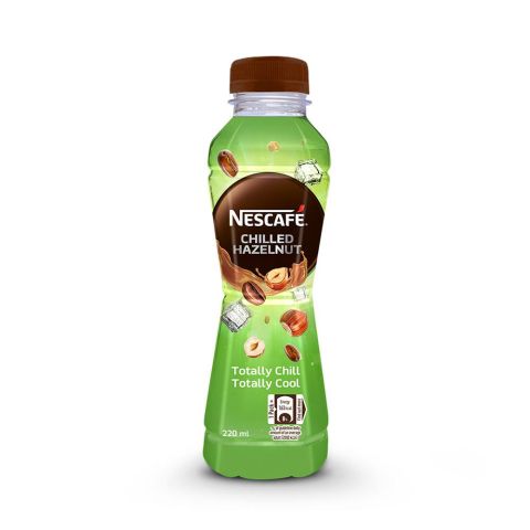 Nestle Nescafe Chilled Hazelnut Coffee Drink, 220ml Pet Bottle