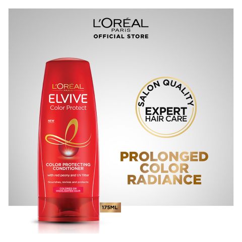 L'Oreal Paris Colour Protect Protecting Conditioner, For Coloured Hair, 175ml