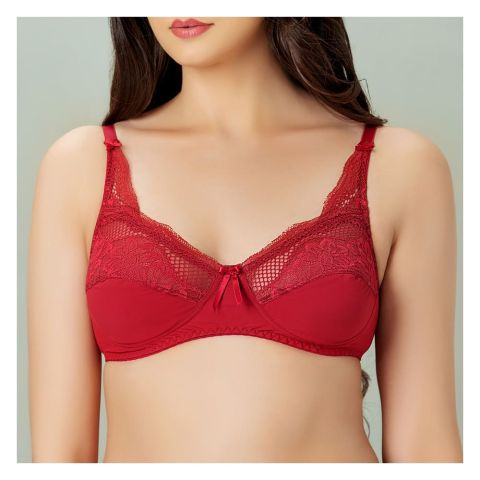 BeBelle Romance Forever Bra, Maroon, 1527