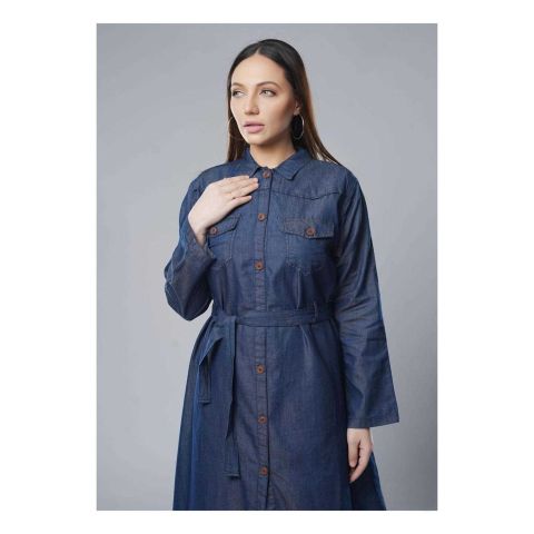 Affinity Denim Hale Abaya