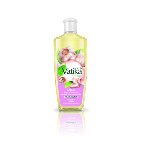 Dabur Vatika Naturals Garlic Natural Hair Growth Enriched Hair Oil, 200ml