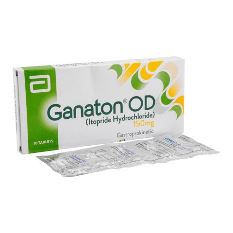 Abbott Ganaton OD Tablet, 150mg, 10-Pack