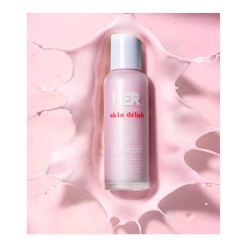 Her Beauty Skin Drink Mega Hydrating Rose Essence 2-In-1 Toner + Moisturizer, 120ml