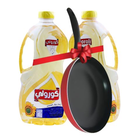 Coroli Sunflower Oil 2x 1.8 Liters + 750ml FREE