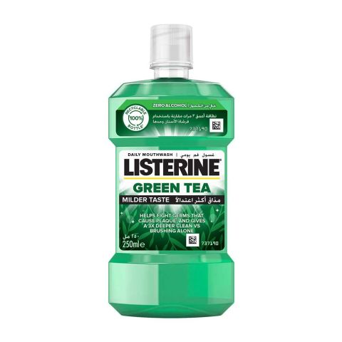 Listerine Green Tea Mouthwash, 250ml