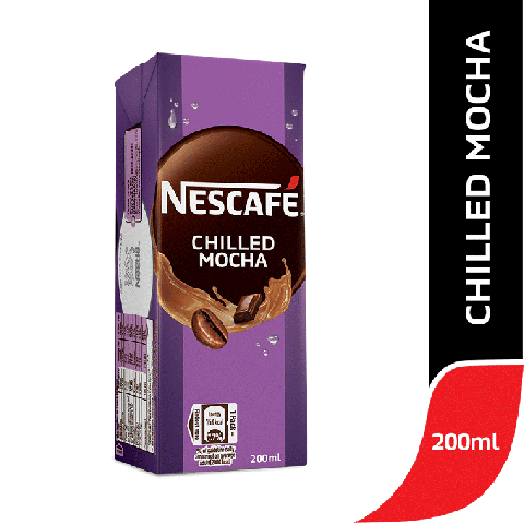 Nestle Nescafe Chilled Mocha Coffee Drink, 200ml