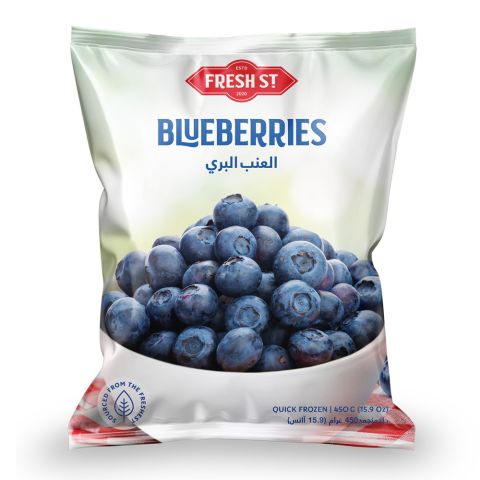 Fresh Street Frozen Blueberries, 450g