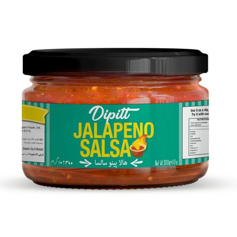 Dipitt Jalapeno Salsa Sauce, 300g