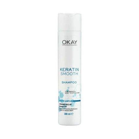 Okay Keratin Smooth Hair Shampoo, 300ml