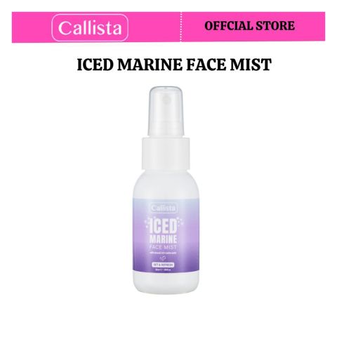 Callista Iced Marine Face Mist, Mineral Rich Marine Water, 50ml