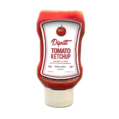 Dipitt Tomato Ketchup Bottle, 320g