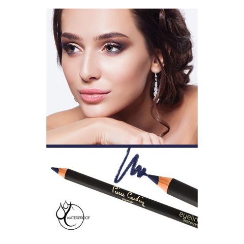 Pierre Cardin Paris Waterproof Eyeliner, Free Of Mineral Oil And Preservatives, 10g, Midnight Blue