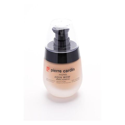 Pierre Cardin Paris Aqua Wow Mineral Foundation, Water Based, Medium to Full Coverage, 32ml, Neutral 304