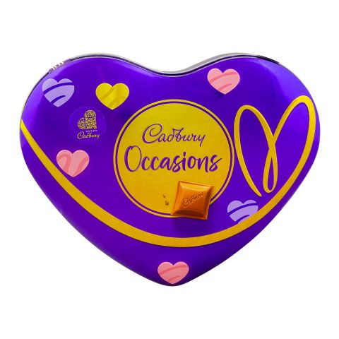 Cadbury Occasions Dairy Milk Chocolate Heart Gift Box, 212g