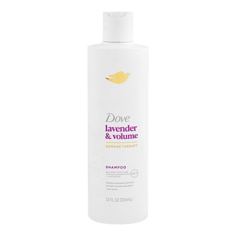 Dove Lavender & Volume Damage Therapy Shampoo, 355ml