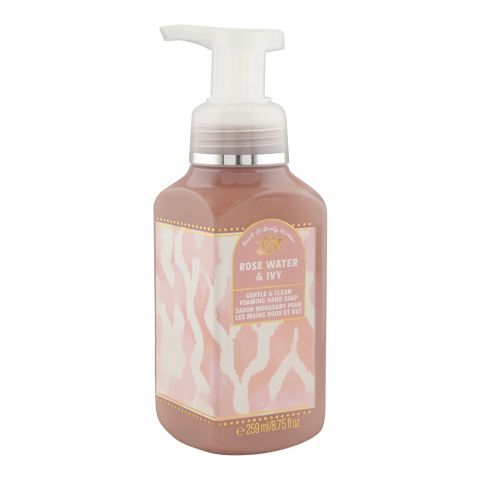 Bath & Body Works Rose Water & Ivy Gentle & Clean Foaming Hand Soap, 259ml