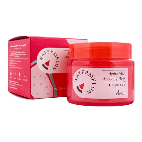 Ariul Watermelon Hydro Glow Sleeping Face Mask, 80g