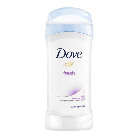 Dove Fresh 24H Invisible Solid Anti-Perspirant Deodorant, For Women, 40g