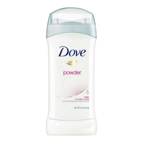 Dove Powder 24H Invisible Solid Anti Perspirant Deodorant, For Women, 40g