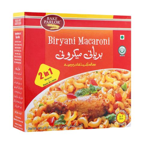 Bake Parlor Rice Biryani Macaroni 250gm Box