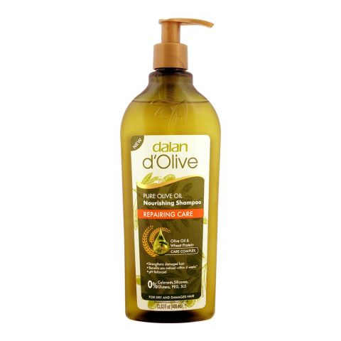 Dalan D'Olive Repairing Care Olive Oil Nutrition Shampoo, 400ml