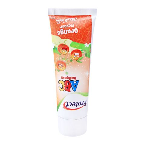 Protect ABC Toothpaste, Orange Flavour, 60g