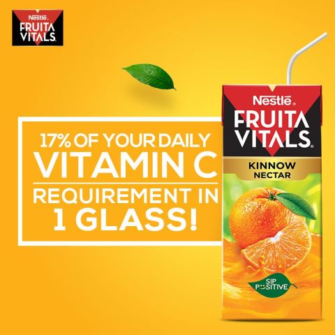 Nestle Fruita Vitals Kinnow Fruit Nectar 200ml