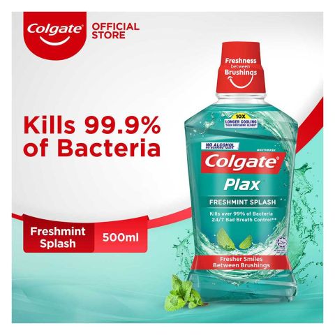 Colgate Plax Freshmint Splash Mouthwash 500ml