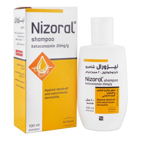 Nizoral Shampoo, Anti-Dandruff , Ketoconazole 20mg/g, 100ml