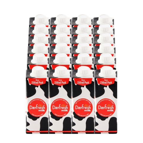 Day Fresh Full Cream Milk, 250ml Each, 24-Pack