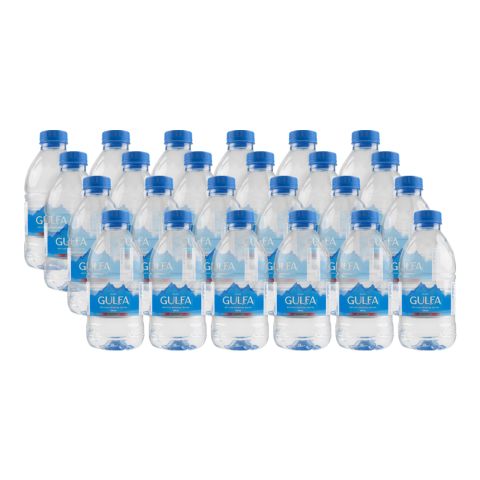 Gulfa Bottled Drinking Water, Low Sodium, 330ml Each, 24-Pack
