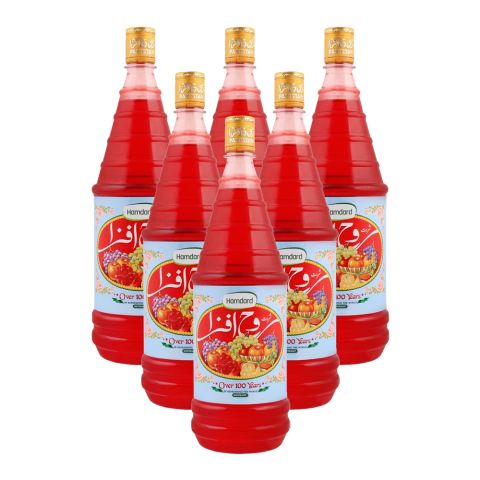 Rooh Afza Drink (Sharbat) Syrup, 1500ml Each, 6-Pack