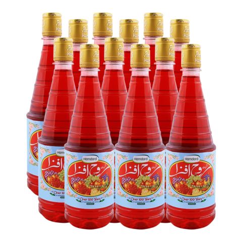 Rooh Afza Drink (Sharbat) Syrup, 800ml Each, 12-Pack