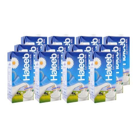Haleeb Milk, 1 Liter Each, 12-Pack