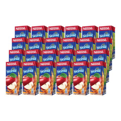 Nestle Nesfruta Apple Fruit Drink Juice, 200ml Each, 24-Pack